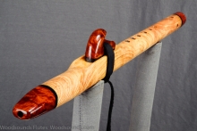 Ponderosa Pine Burl Native American Flute, Minor, High C-5, #L19A (1)